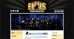 Desktop Screenshot of elvisfestival.com